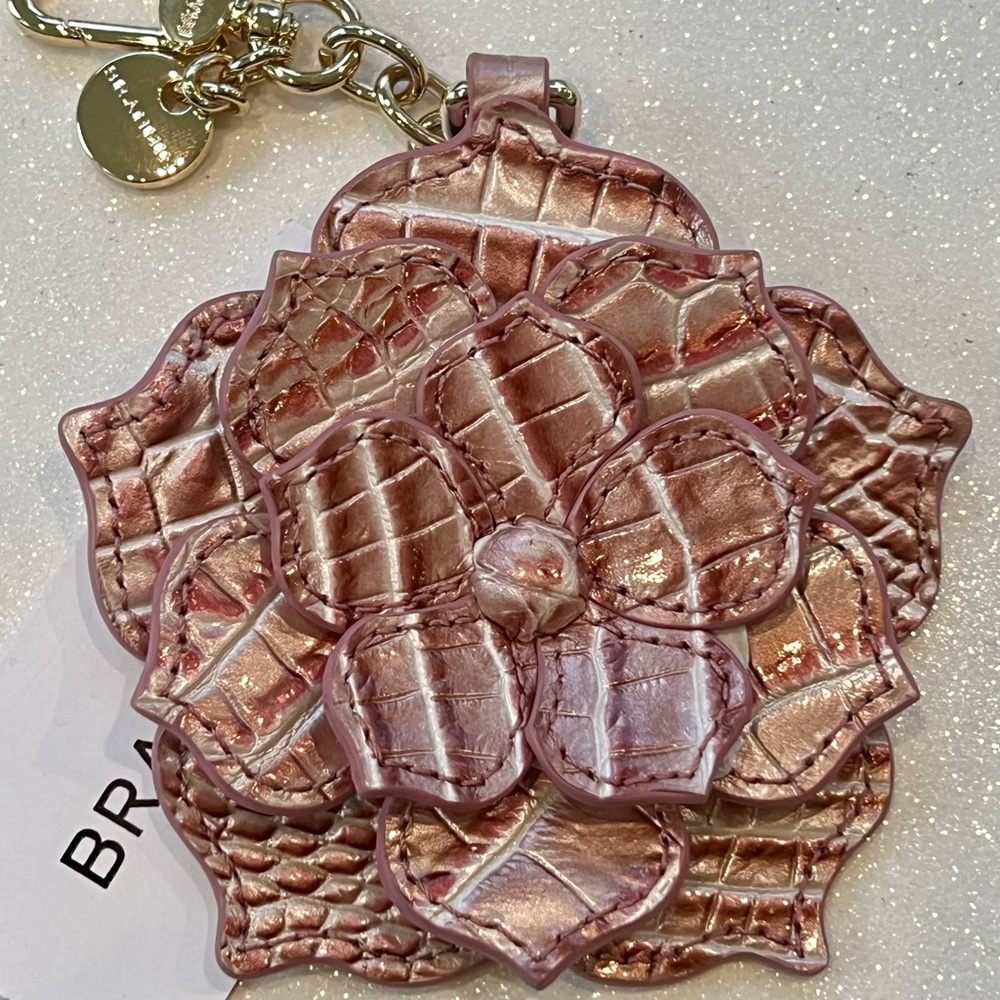 Brahmin Pink Icing Magnolia Tassel